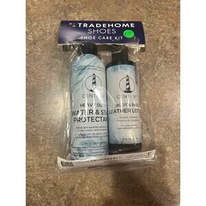 Tradehome Century Shoe Care Kit - Water & Stain Protectant - Leather Lotion